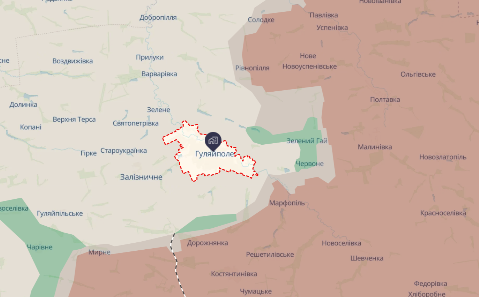 Військовий назвав причину, чому росіянам вдалося захопити командно-спостережний пункт у Гуляйполі  